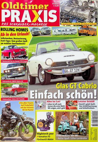 Deckblatt Oldtimer Praxis (08/2021)
